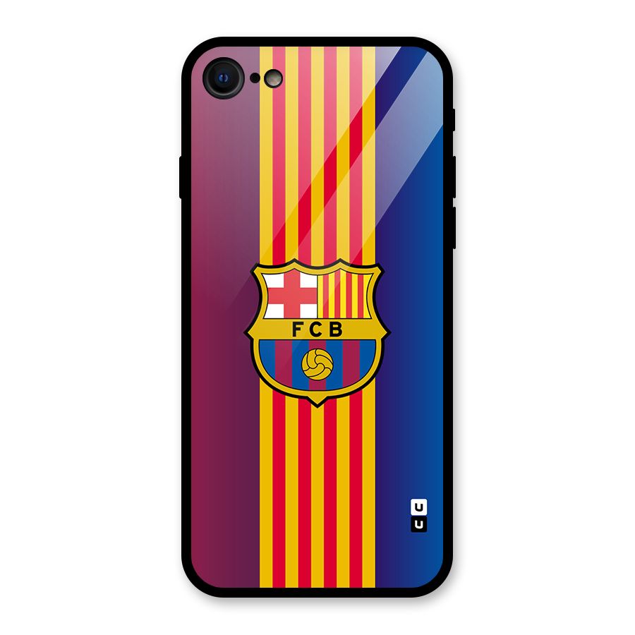 Club Barcelona Glass Back Case for iPhone 7
