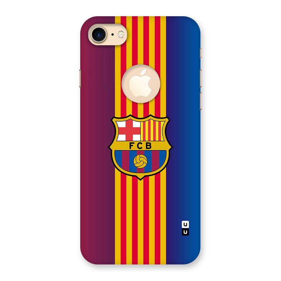 Club Barcelona Back Case for iPhone 7 Logo Cut