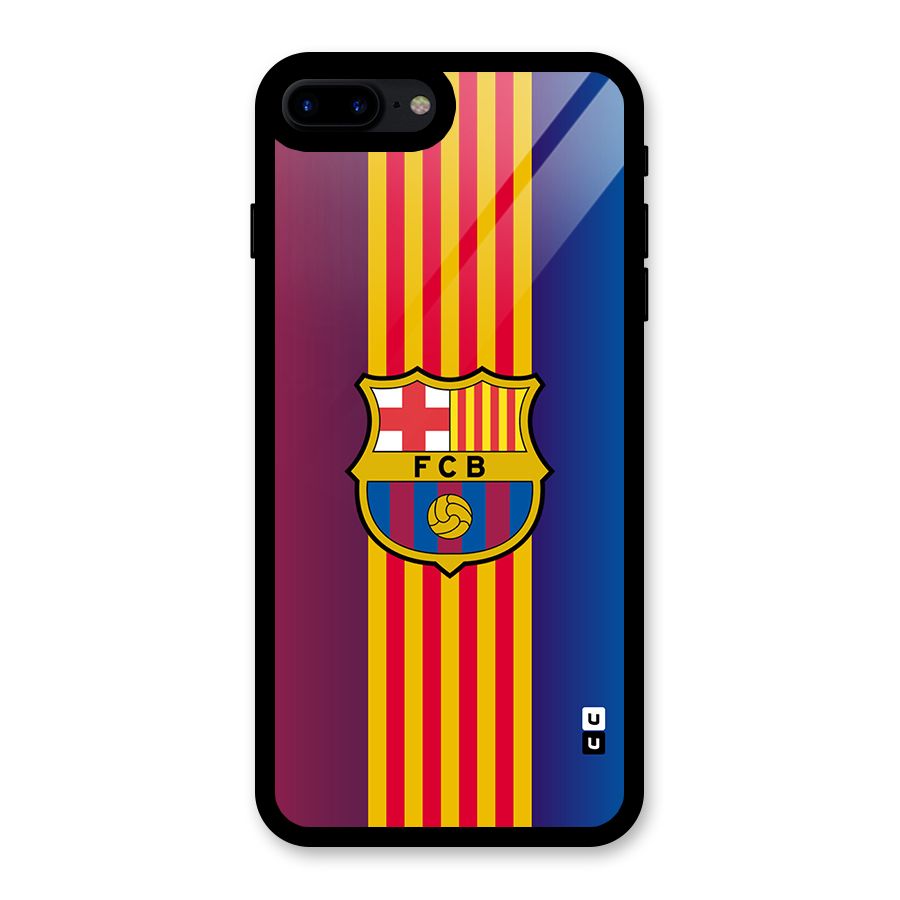 Club Barcelona Glass Back Case for iPhone 8 Plus