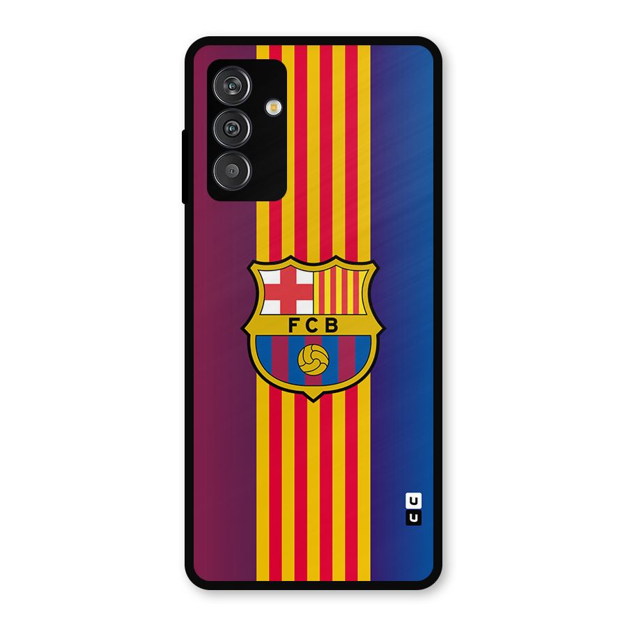 Club Barcelona Metal Back Case for Galaxy F13