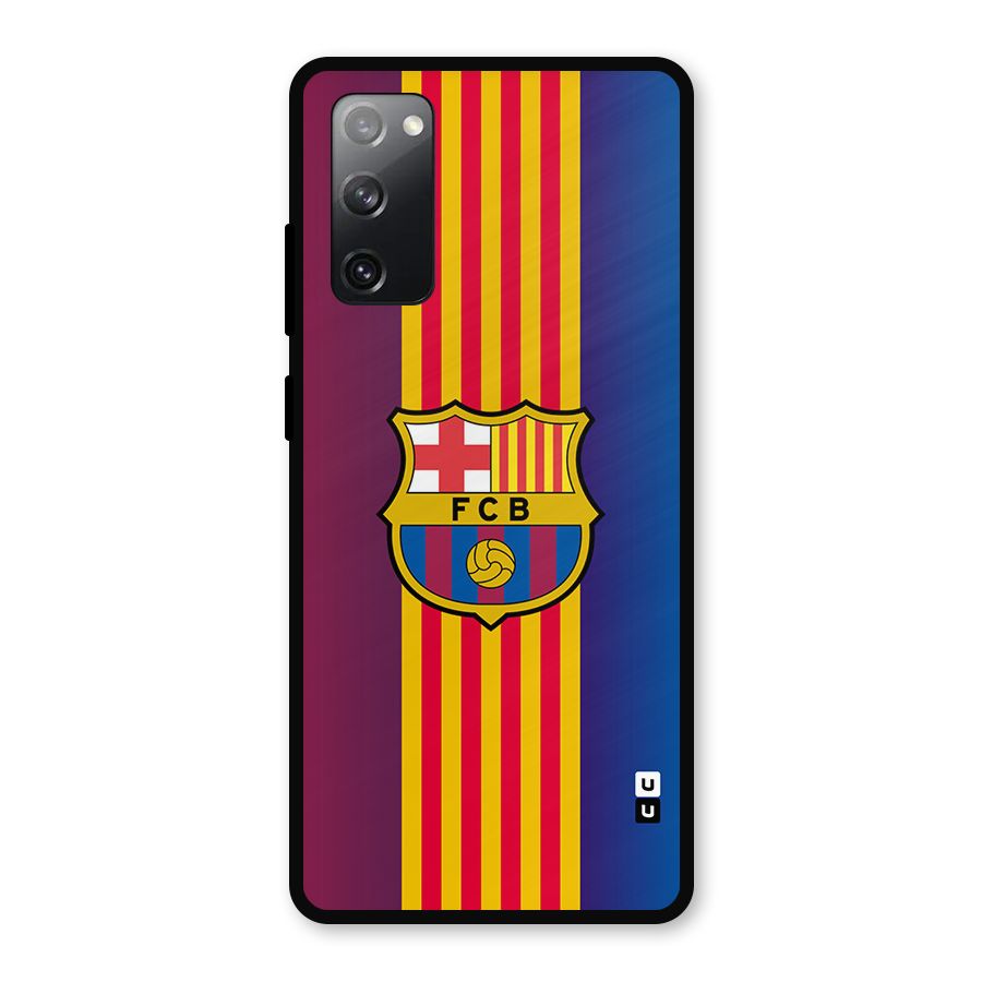 Club Barcelona Metal Back Case for Galaxy S20 FE 5G