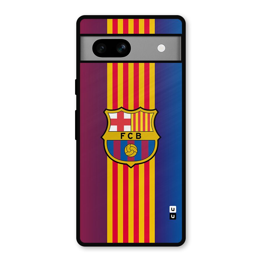 Club Barcelona Metal Back Case for Google Pixel 7a