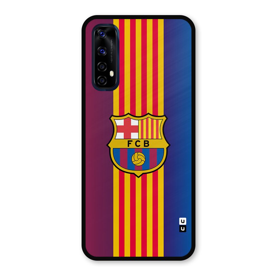 Club Barcelona Metal Back Case for Realme 7