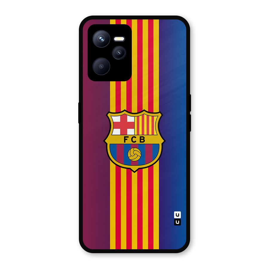 Club Barcelona Metal Back Case for Realme C35