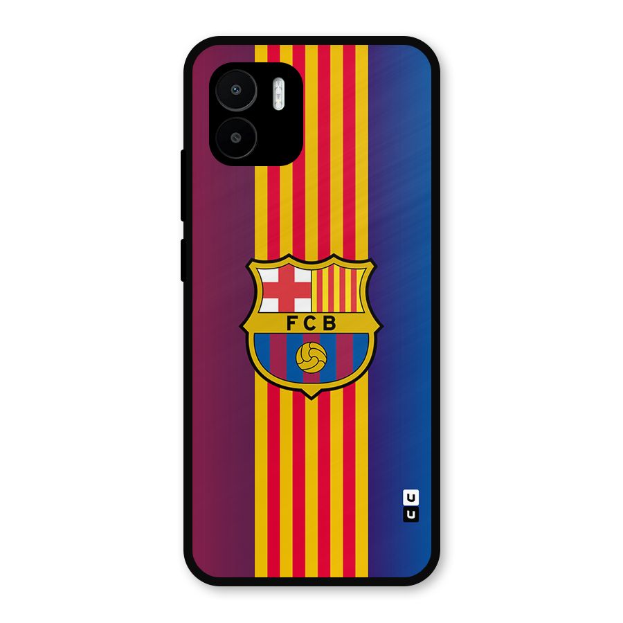Club Barcelona Metal Back Case for Redmi A2