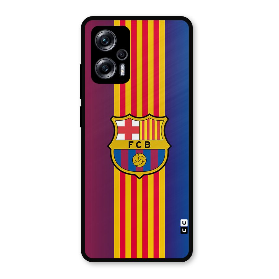 Club Barcelona Metal Back Case for Redmi K50i