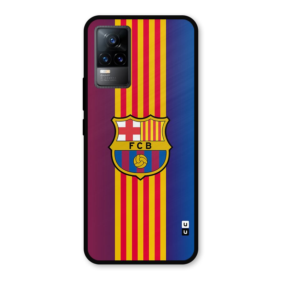 Club Barcelona Metal Back Case for Vivo Y73