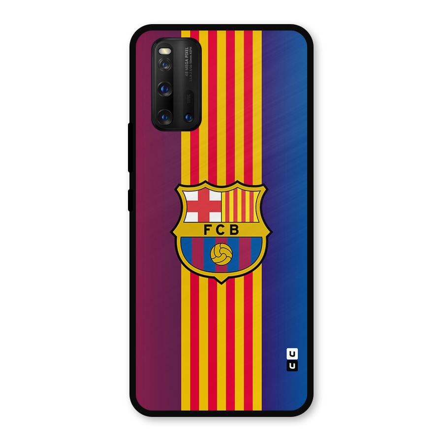 Club Barcelona Metal Back Case for iQOO 3