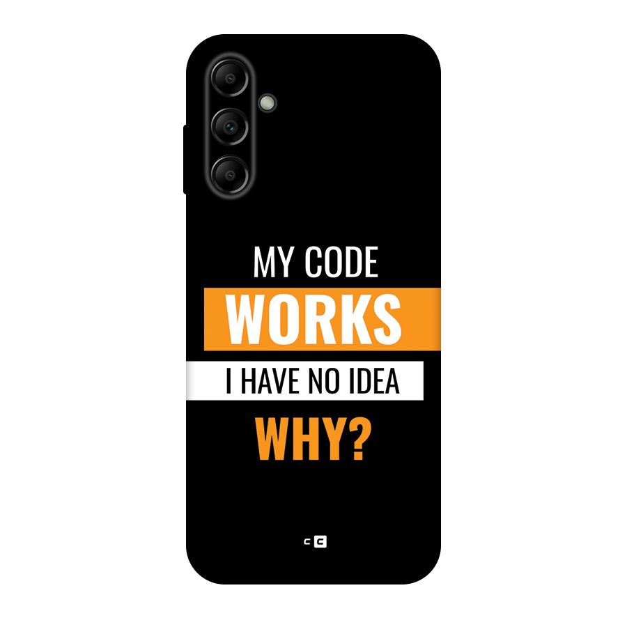 Coders Thought Back Case for Galaxy A14 5G