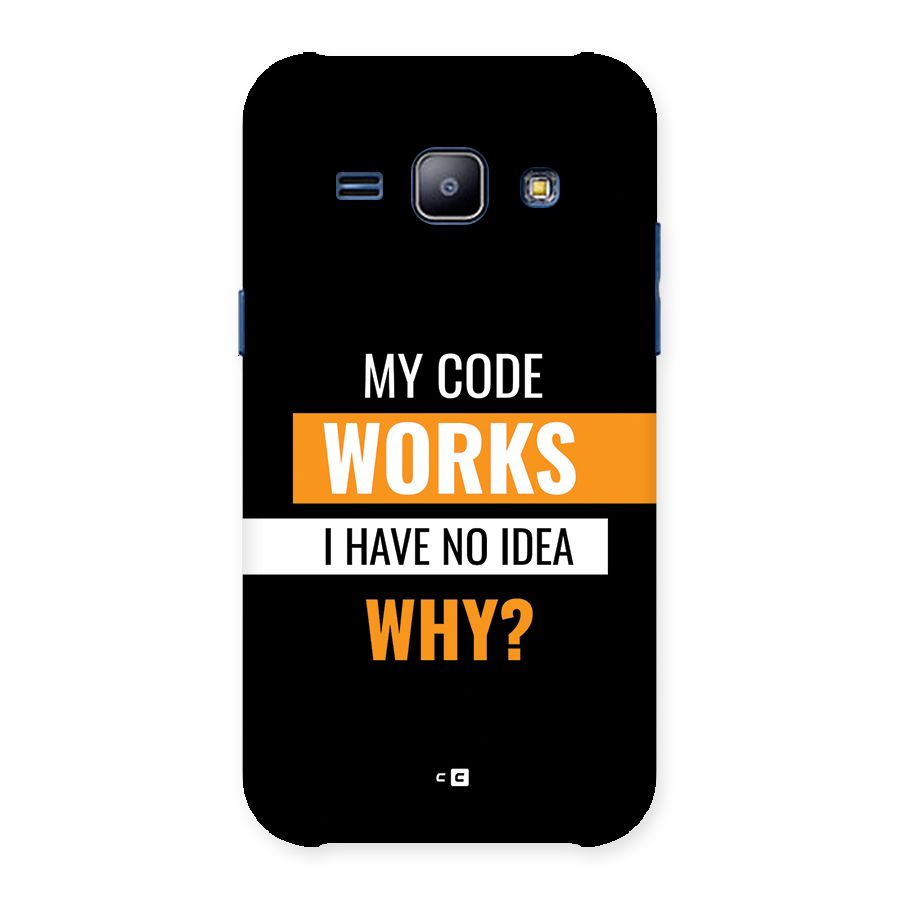 Coders Thought Back Case for Galaxy J1
