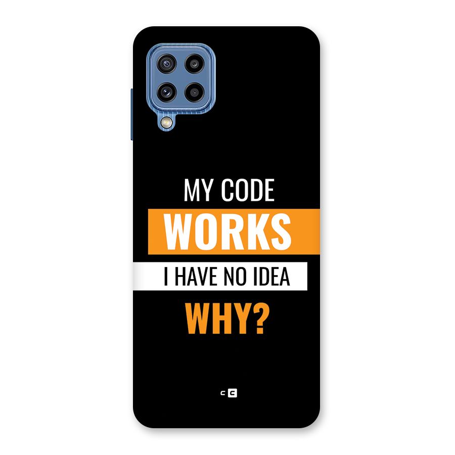 Coders Thought Back Case for Galaxy M32