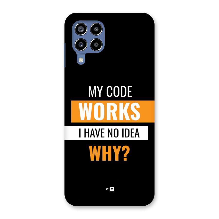 Coders Thought Back Case for Galaxy M53 5G