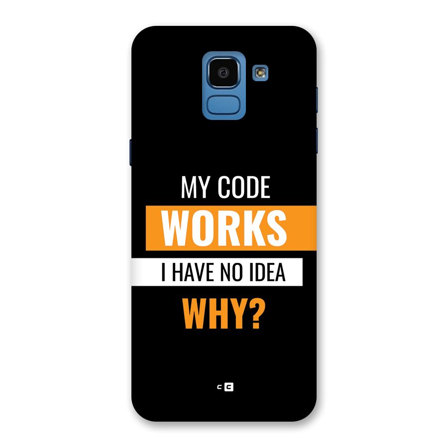 Coders Thought Back Case for Galaxy On6