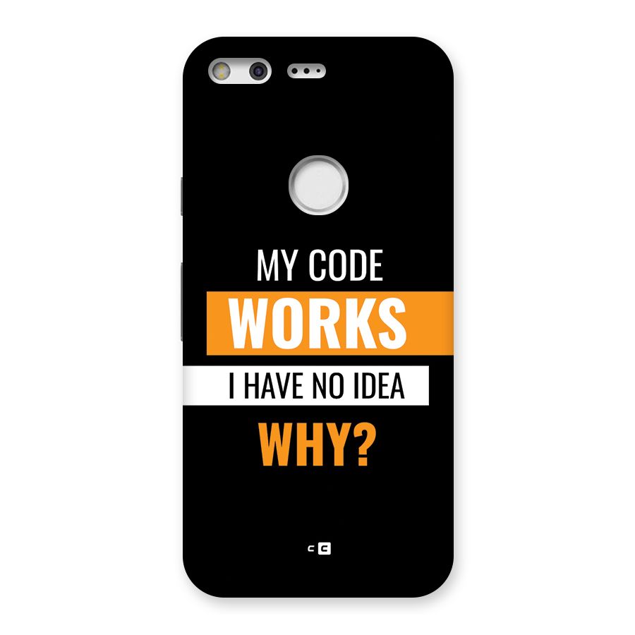 Coders Thought Back Case for Google Pixel