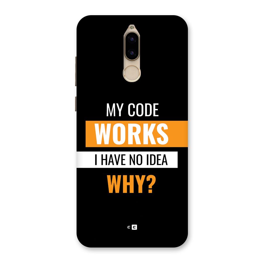 Coders Thought Back Case for Honor 9i