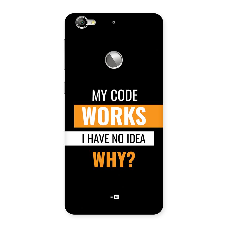 Coders Thought Back Case for Le 1S