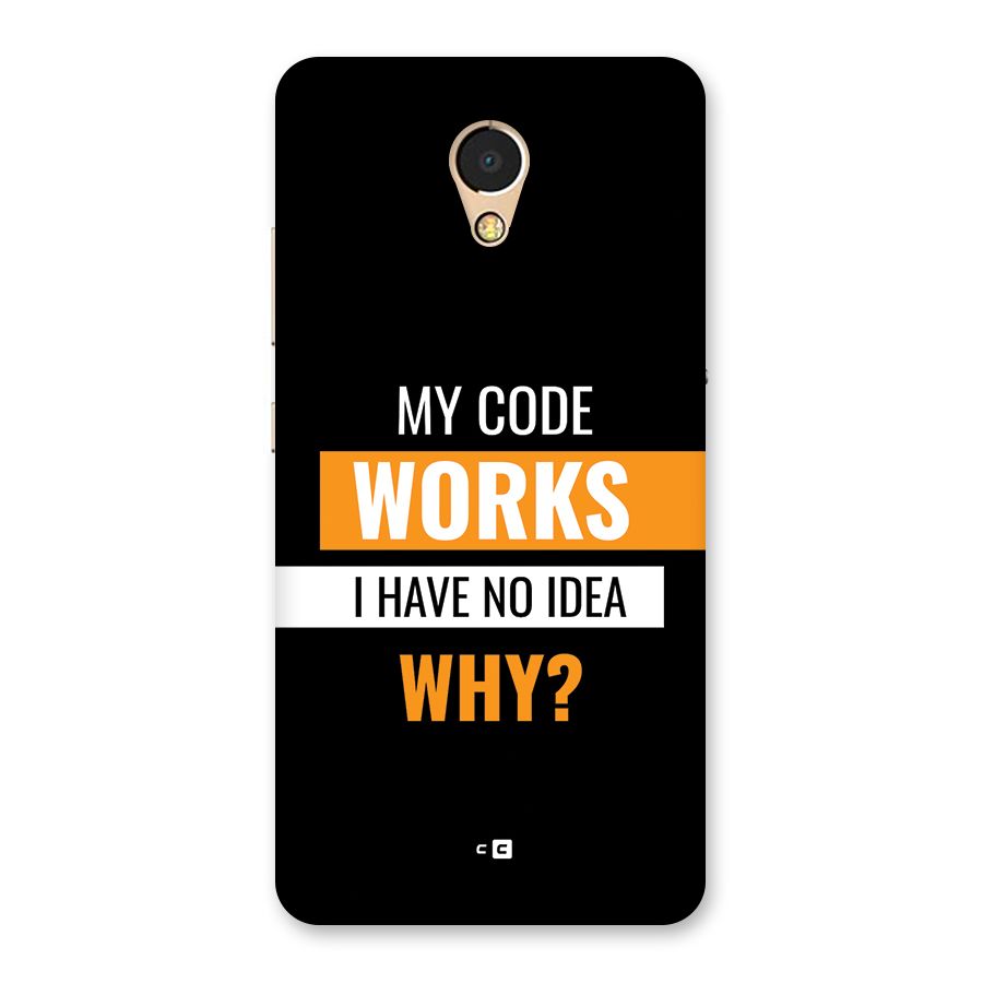 Coders Thought Back Case for Lenovo P2