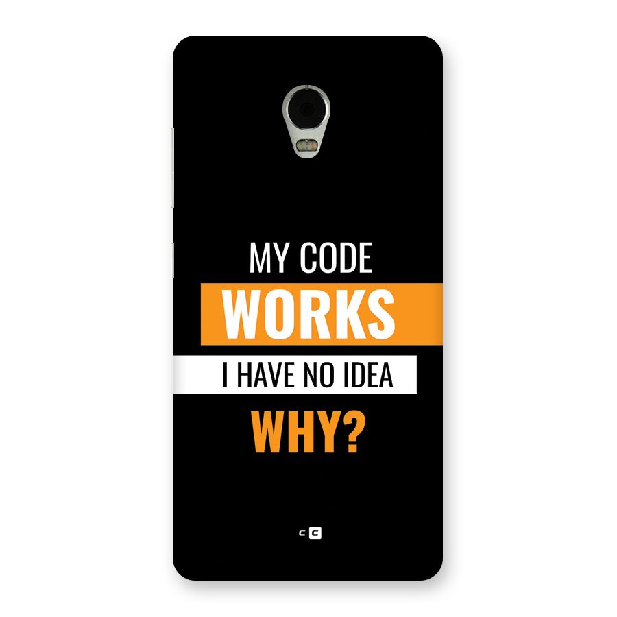 Coders Thought Back Case for Lenovo Vibe P1
