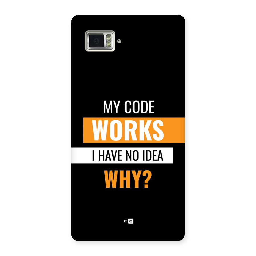 Coders Thought Back Case for Lenovo Vibe Z2 Pro K920