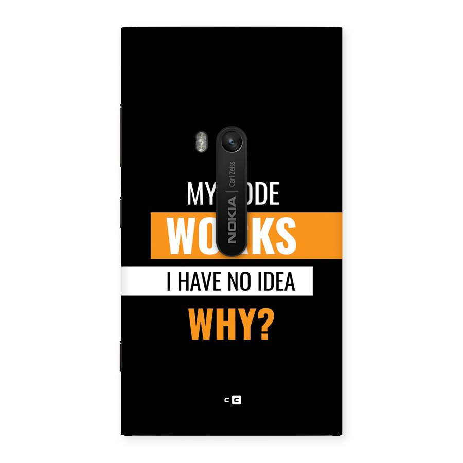Coders Thought Back Case for Lumia 920