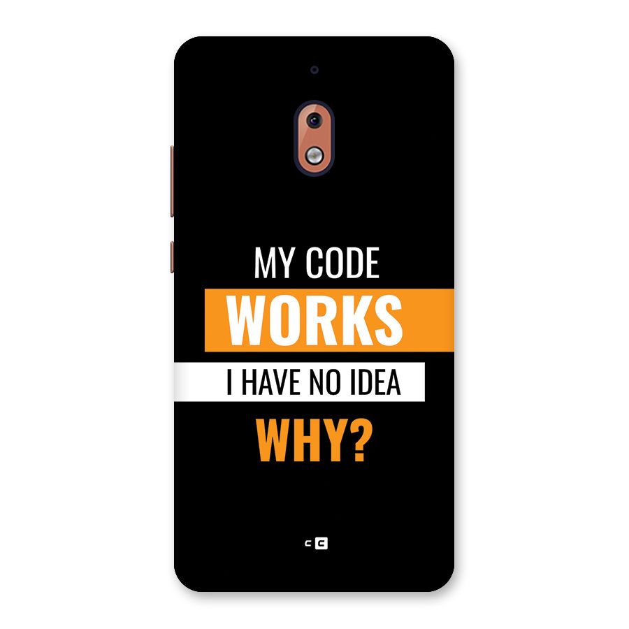 Coders Thought Back Case for Nokia 2.1