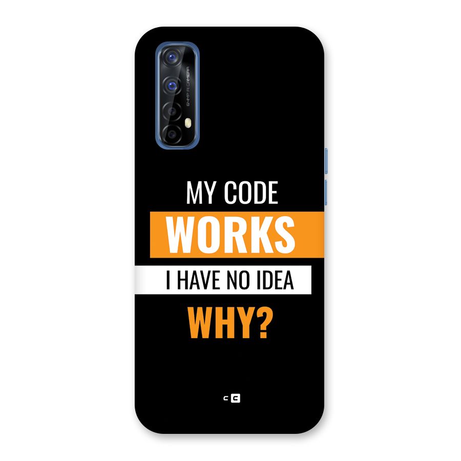 Coders Thought Back Case for Realme 7
