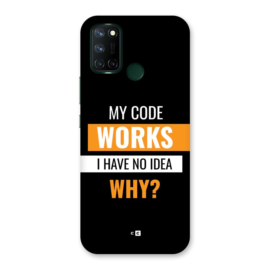 Coders Thought Back Case for Realme 7i