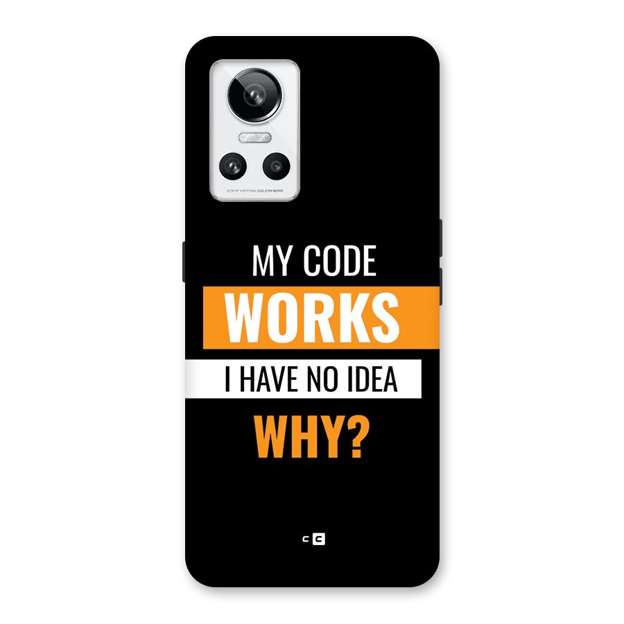 Coders Thought Back Case for Realme GT Neo 3