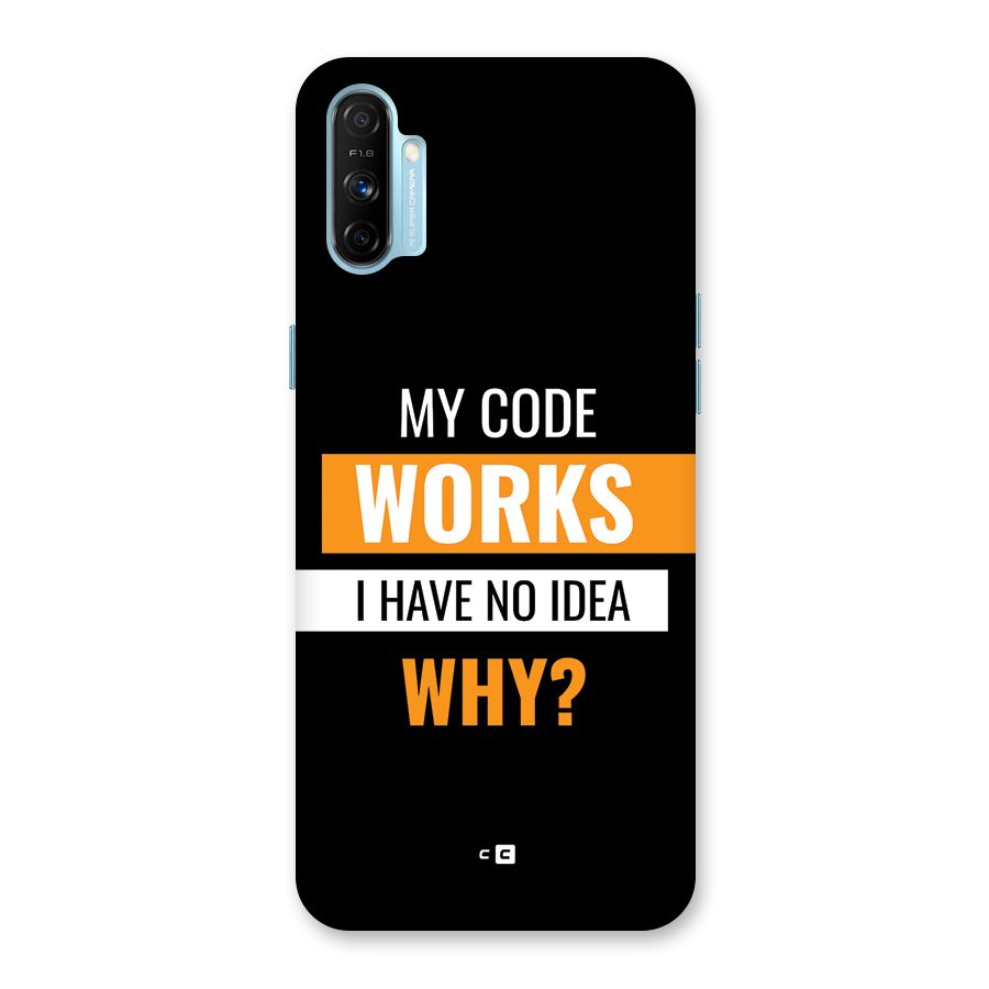 Coders Thought Back Case for Realme Narzo 20A