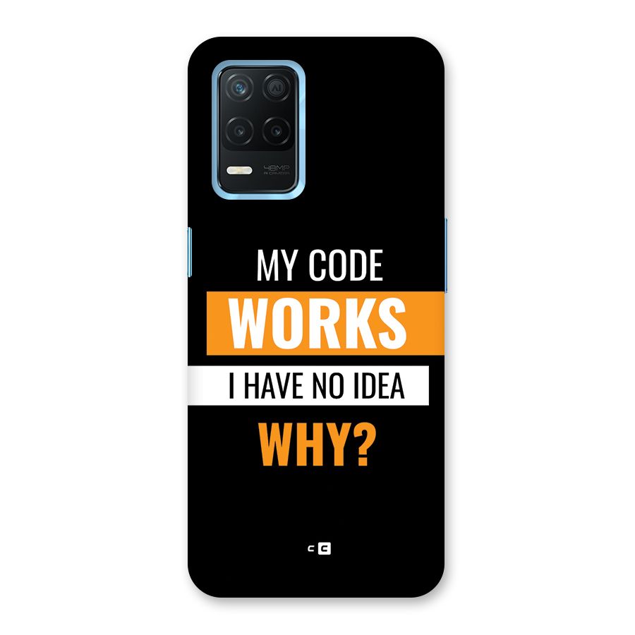 Coders Thought Back Case for Realme Narzo 30 5G