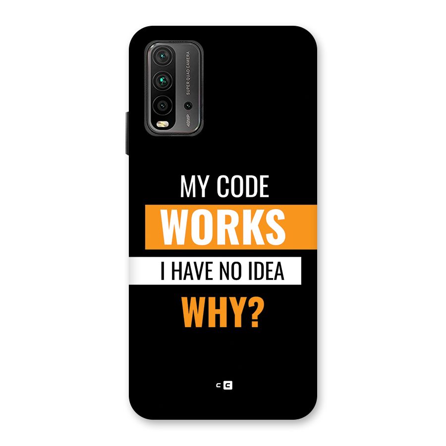 Coders Thought Back Case for Redmi 9 Power