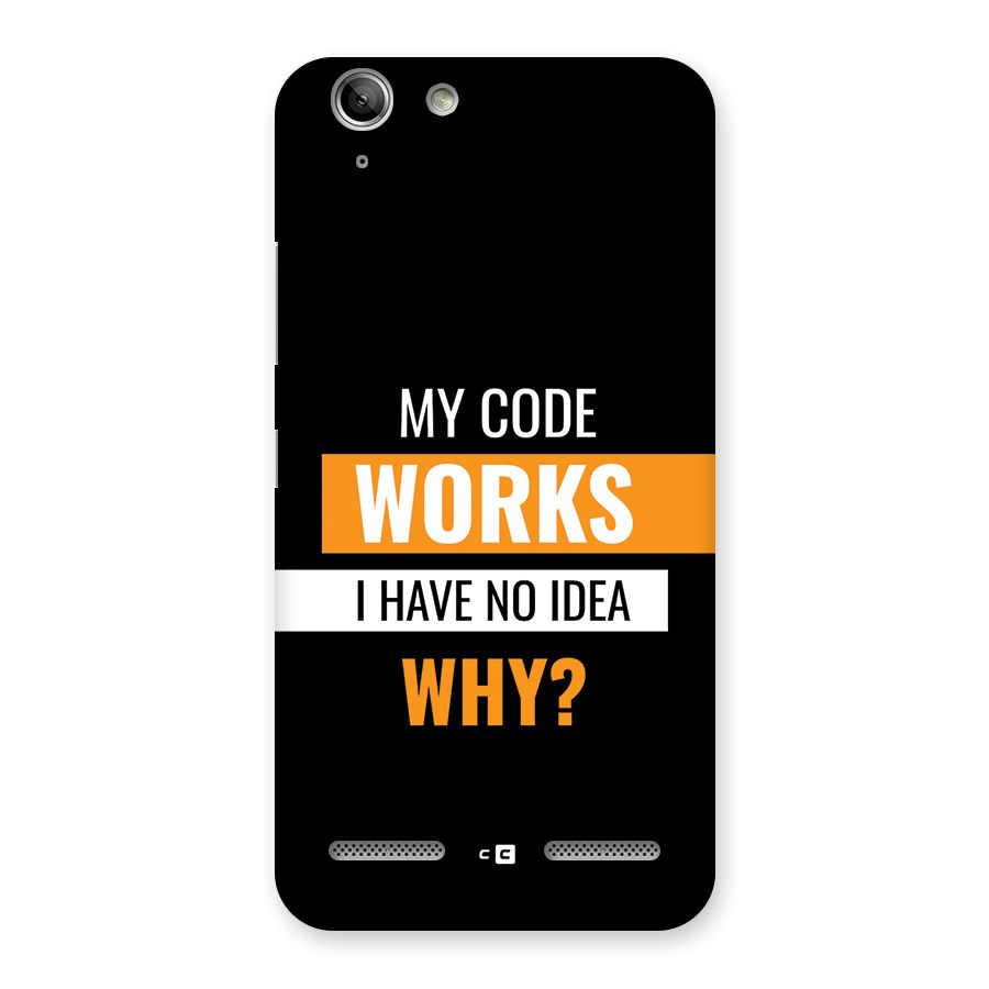 Coders Thought Back Case for Vibe K5