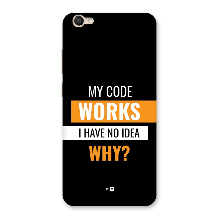 Coders Thought Back Case for Vivo V5