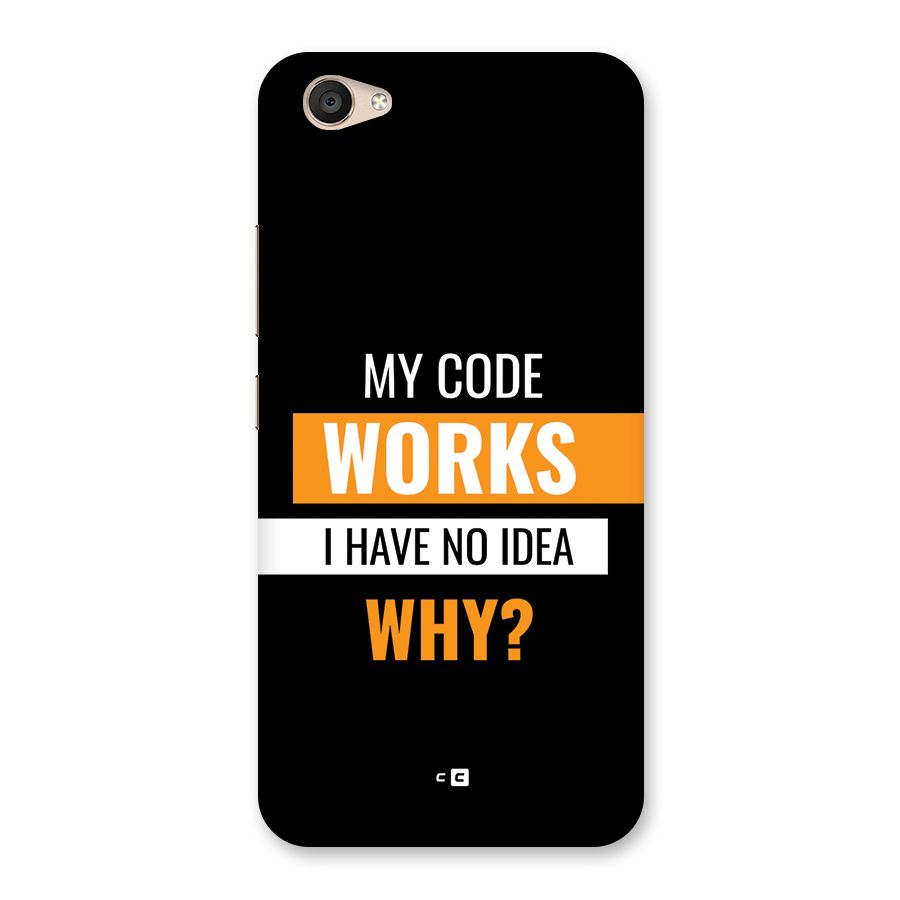 Coders Thought Back Case for Vivo V5 Plus