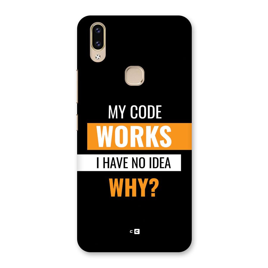 Coders Thought Back Case for Vivo V9