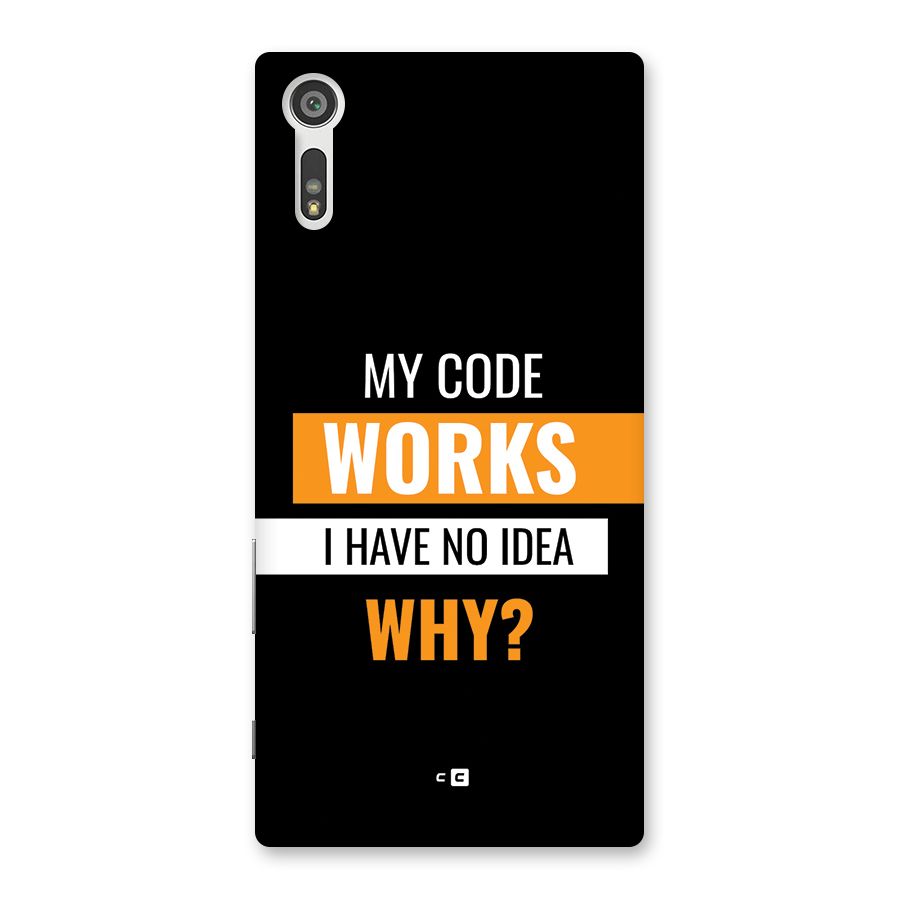 Coders Thought Back Case for Xperia XZ