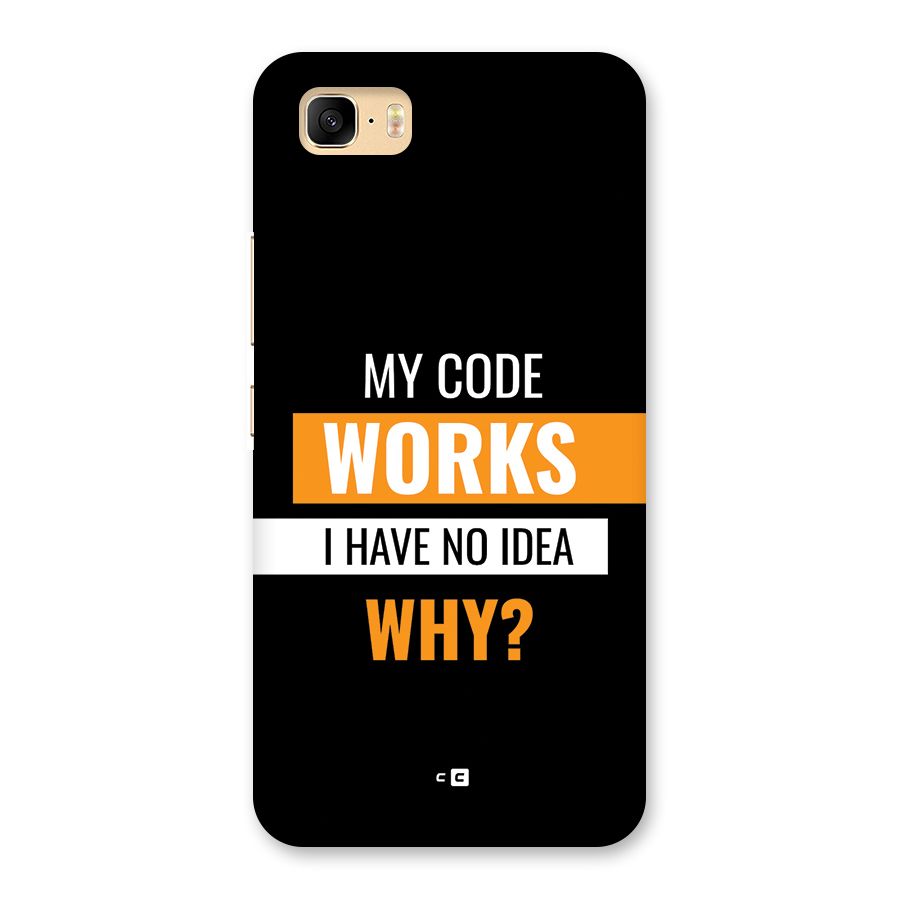 Coders Thought Back Case for Zenfone 3s Max