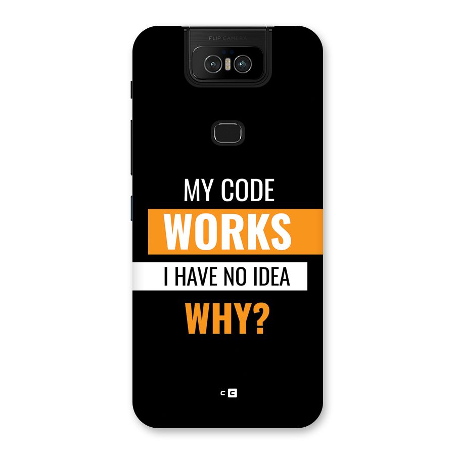 Coders Thought Back Case for Zenfone 6z