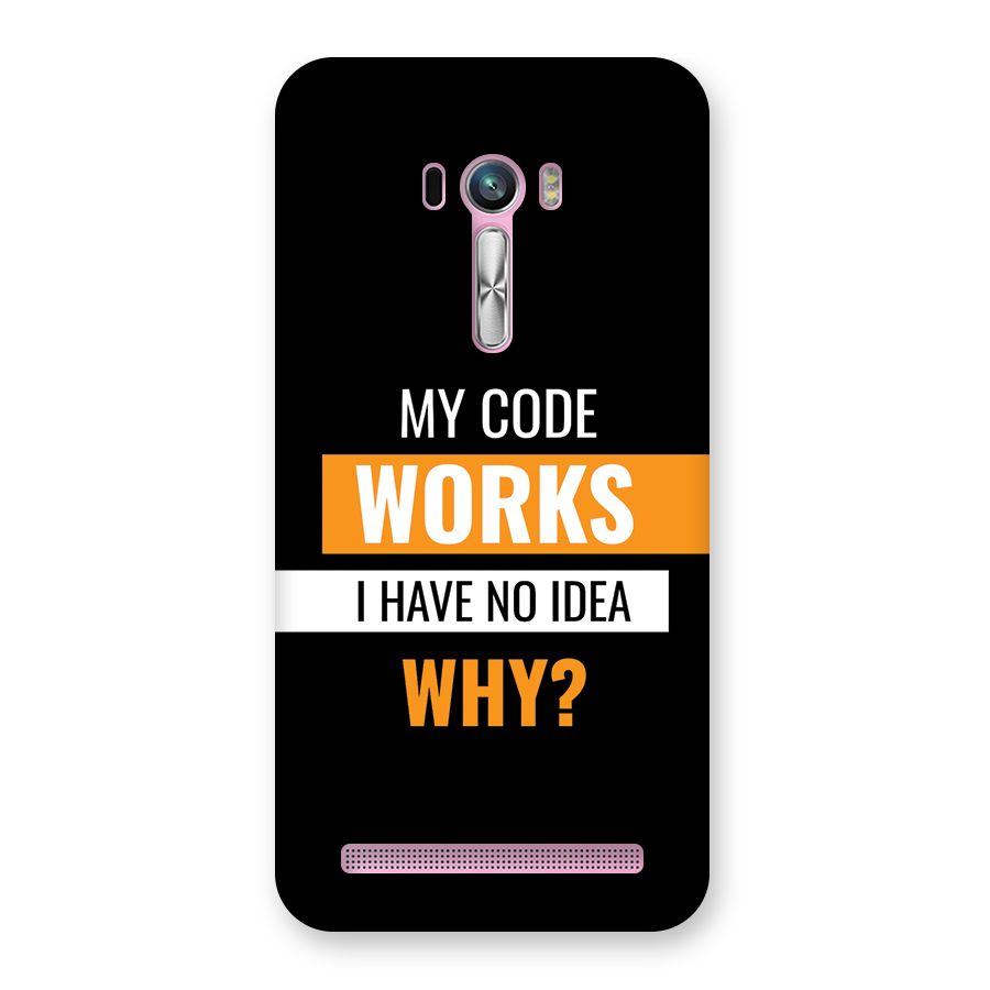 Coders Thought Back Case for Zenfone Selfie