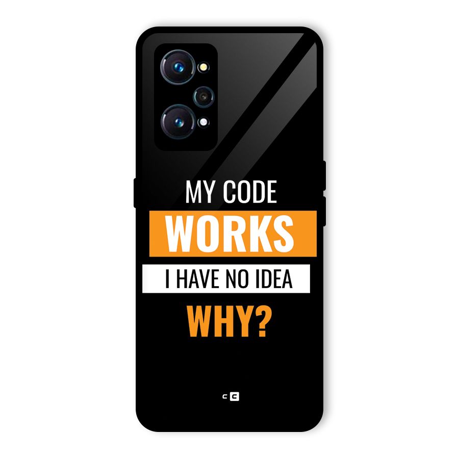 Coders Thought Glass Back Case for Realme GT Neo2