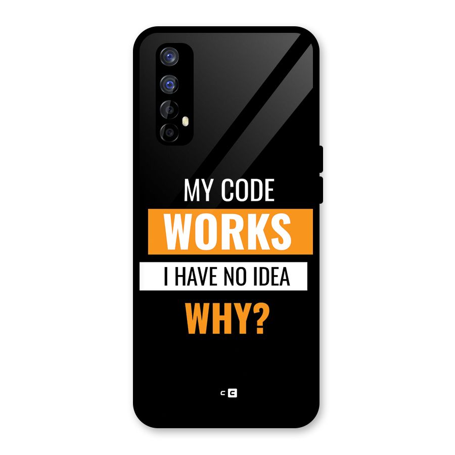 Coders Thought Glass Back Case for Realme Narzo 20 Pro