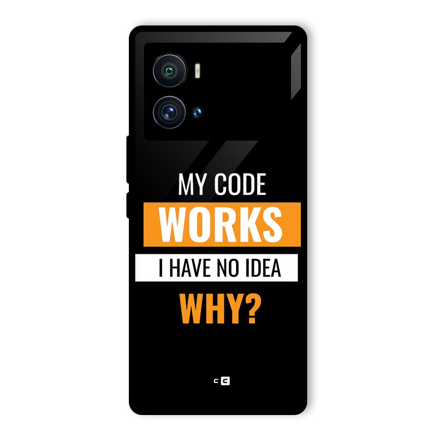 Coders Thought Glass Back Case for Vivo iQOO 9 Pro