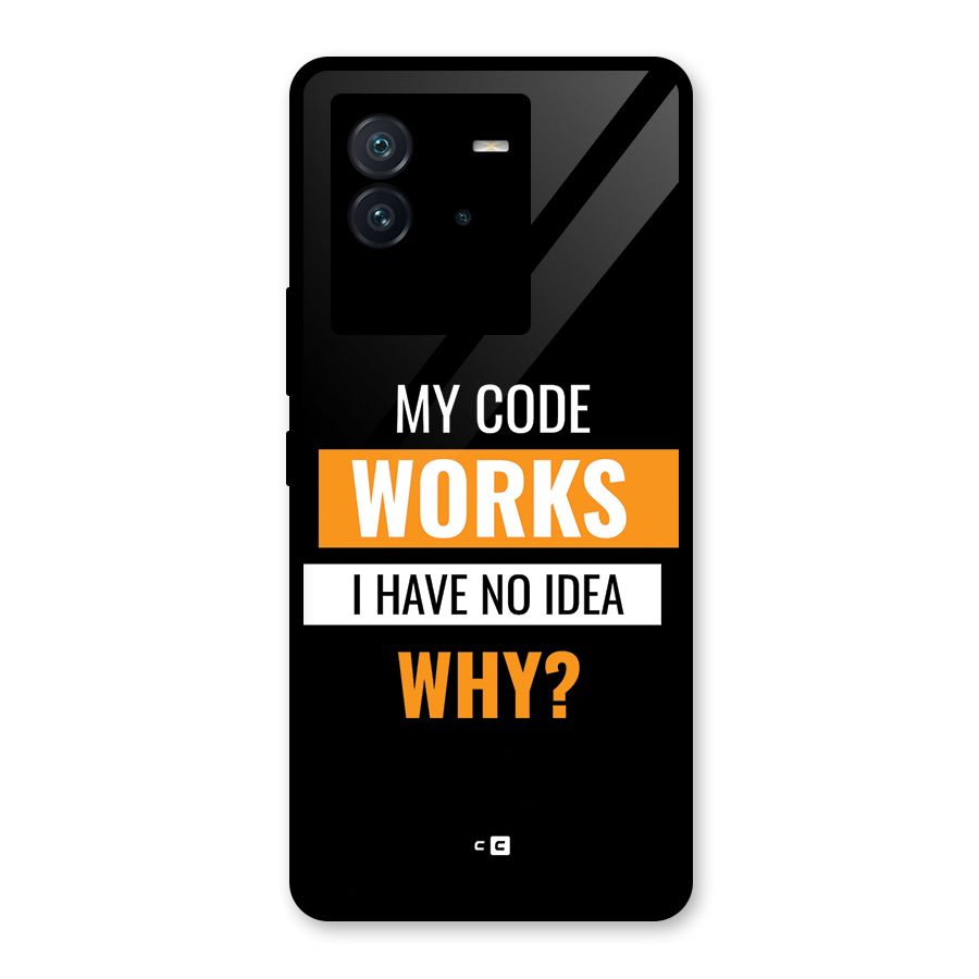 Coders Thought Glass Back Case for Vivo iQOO Neo 6 5G