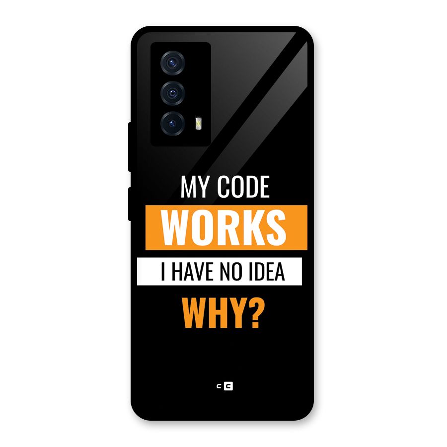 Coders Thought Glass Back Case for Vivo iQOO Z5