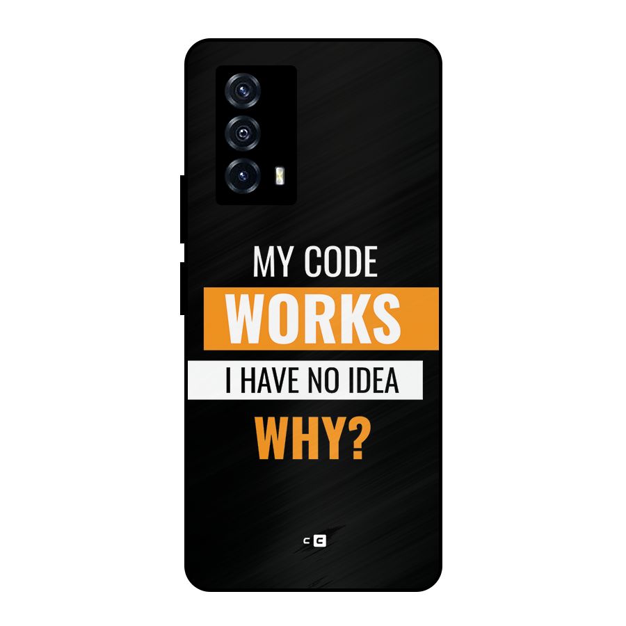Coders Thought Metal Back Case for iQOO Z5
