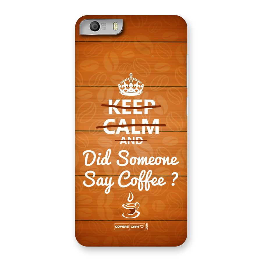 Coffee Ardour Back Case for Micromax Canvas Knight 2