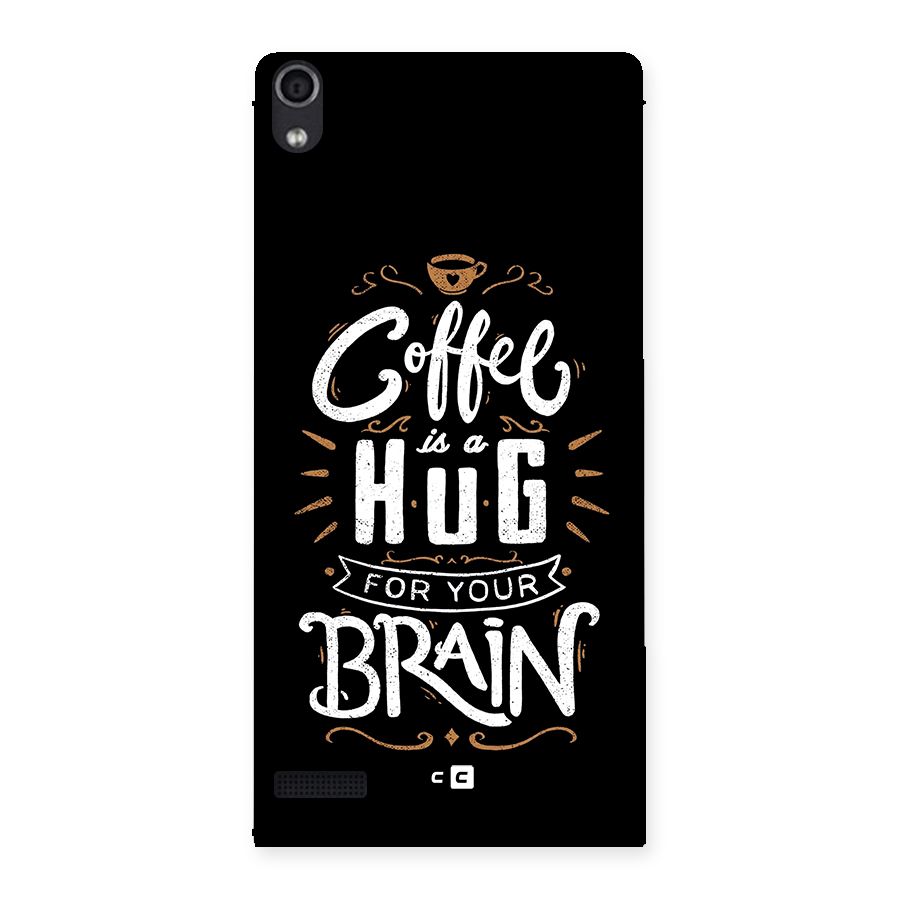 Coffee Brain Back Case for Ascend P6