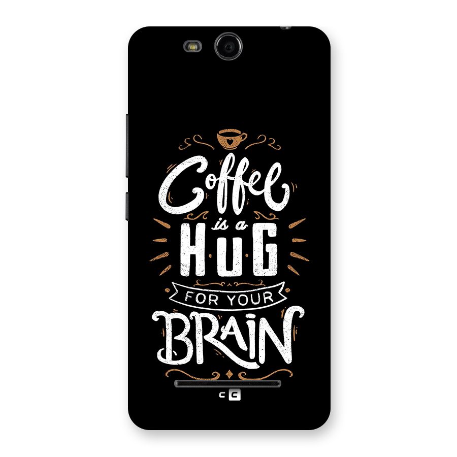 Coffee Brain Back Case for Canvas Juice 3 Q392