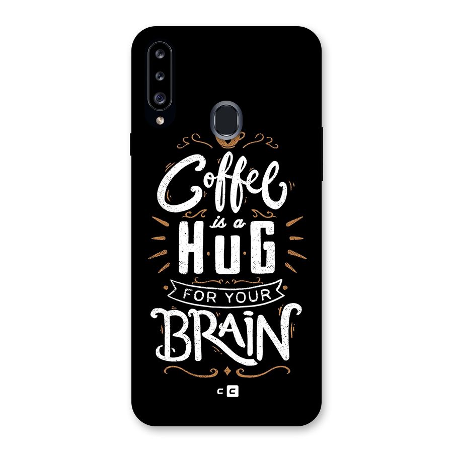 Coffee Brain Back Case for Galaxy A20s