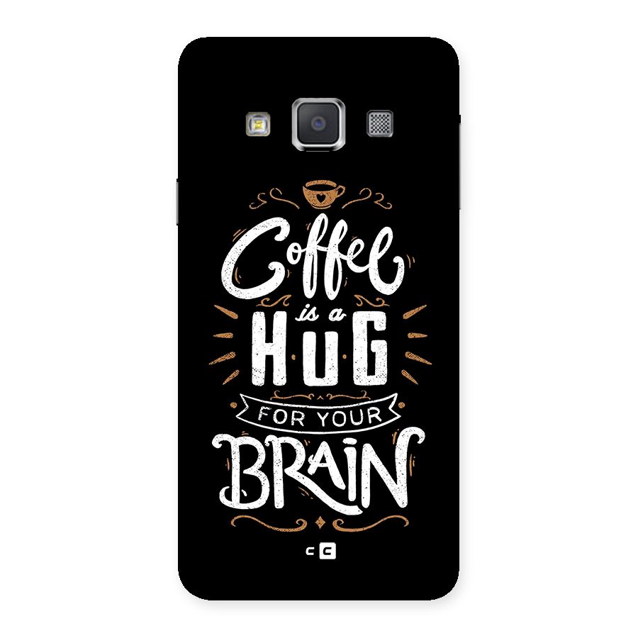Coffee Brain Back Case for Galaxy A3